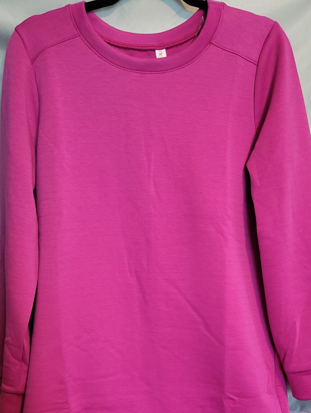 Scarlett Bright Fuchsia Crew Neck Dress